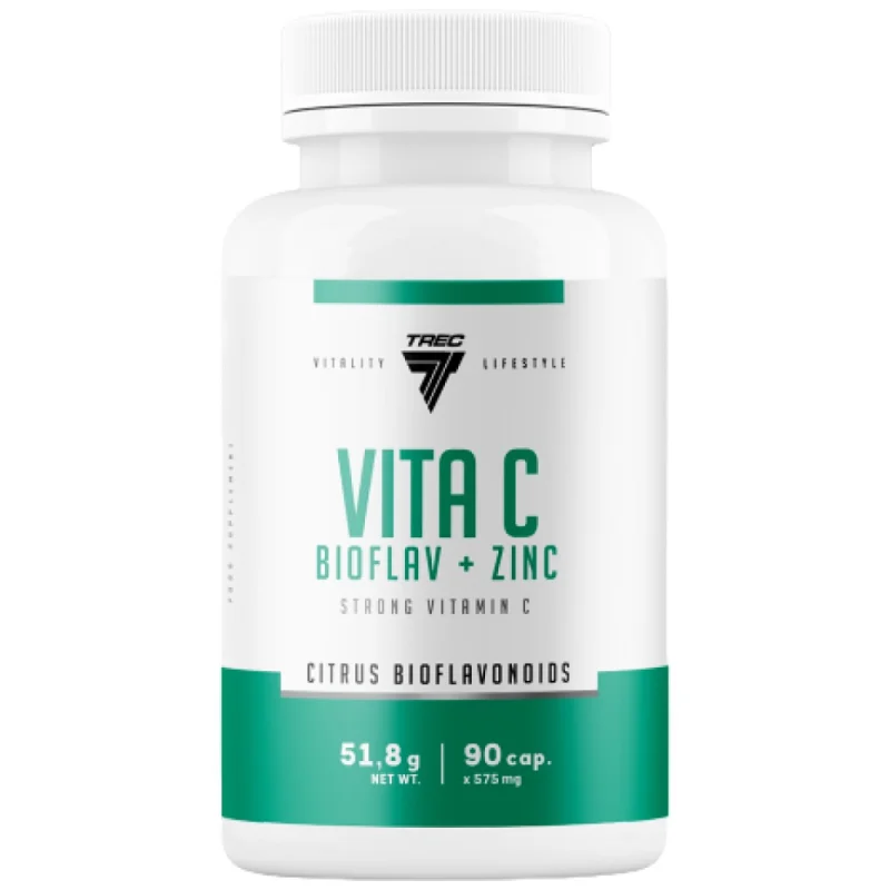 Vita C Bioflav + Zinc / 90 капсули, 30 дози