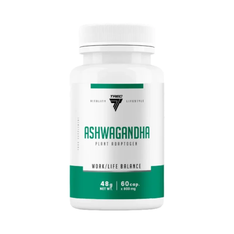 Ashwagandha 666 mg | with 1.5% Withanolides / 60 капсули, 60 дози - Trec Nutrition