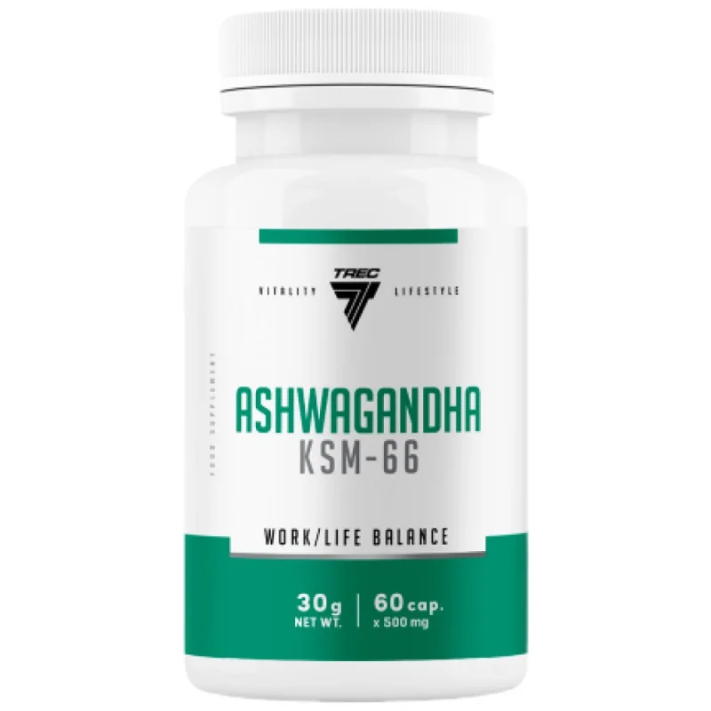 Ashwagandha KSM-66 200 mg / 60 капсули, 60 дози