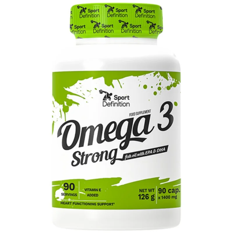 Omega 3 Strong / 90 Гел капсули, 30 дози