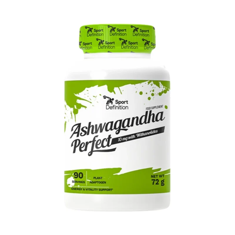Ashwagandha Perfect 666 mg / 90 капсули, 90 дози - Sport Definition
