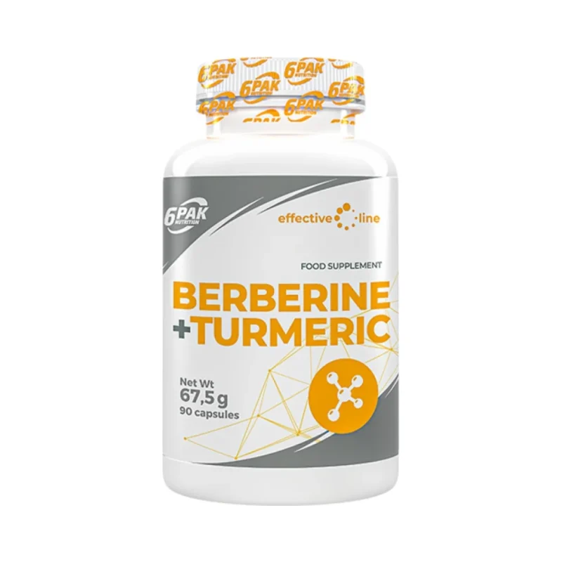 Berberine + Turmeric / 90 капсули, 90 дози - 6PAK Nutrition