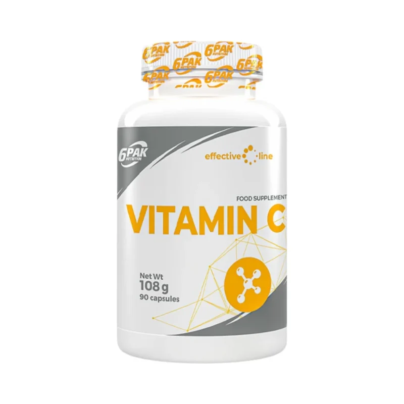 Vitamin C 1000 mg / 90 капсули, 90 дози - 6PAK Nutrition