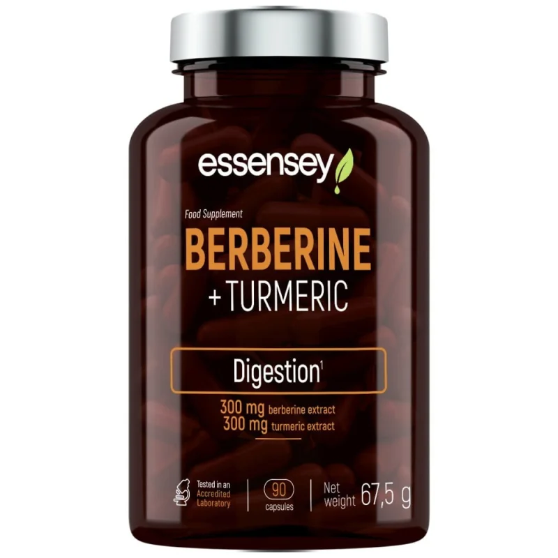 Berberine + Turmeric / 90 капсули, 90 дози