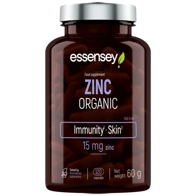 Zinc Organic 15 mg / 120 капсули, 120 дози