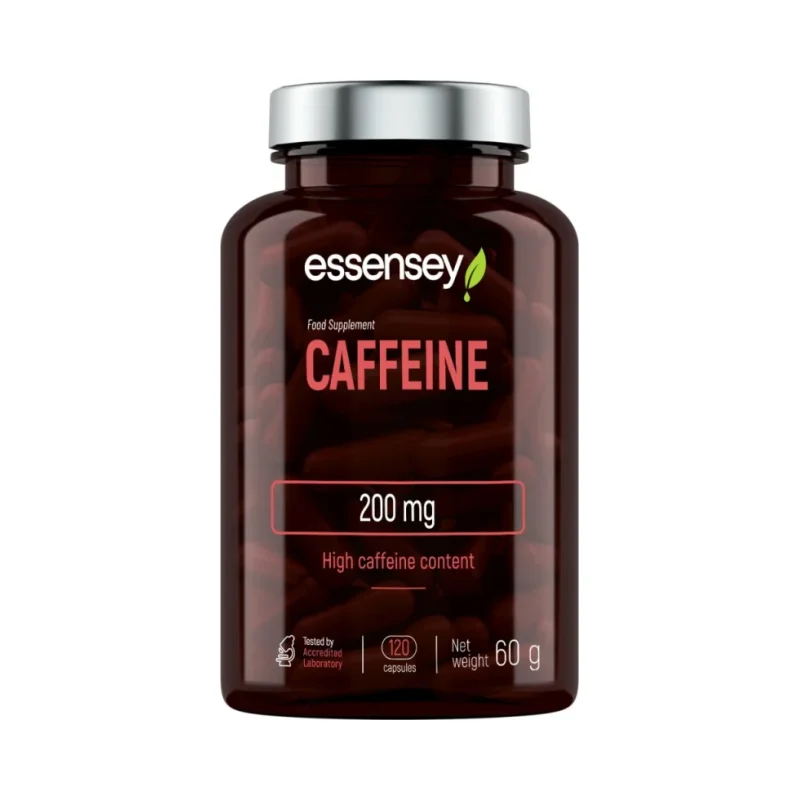 Caffeine 200 mg / 120 капсули, 120 дози - Essensey