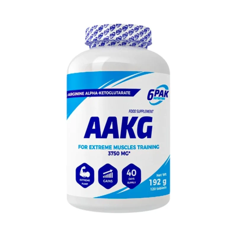 AAKG Caps 1000 mg / 120 капсули, 40 дози - 6PAK Nutrition