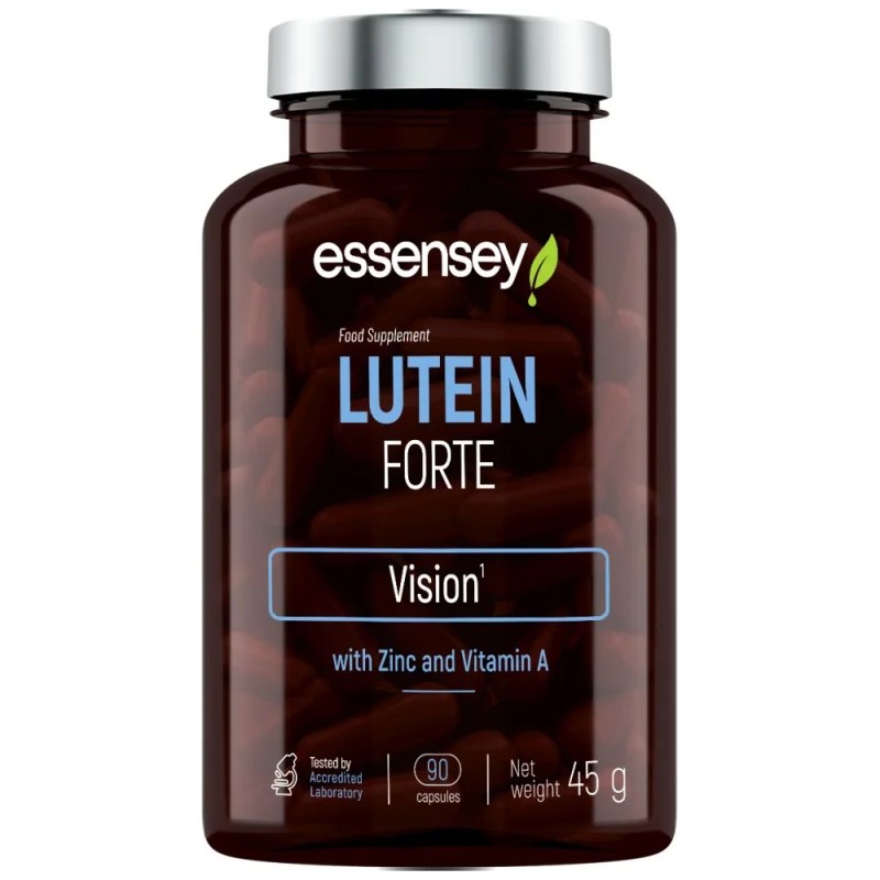 Lutein Forte 20 mg | with Zinc & Vitamin A / 90 капсули, 90 дози