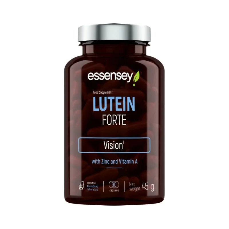 Lutein Forte 20 mg | with Zinc & Vitamin A / 90 капсули, 90 дози - Essensey