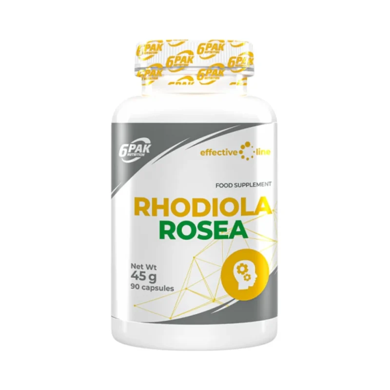 Rhodiola Rosea 100 mg / 90 капсули, 90 дози - 6PAK Nutrition