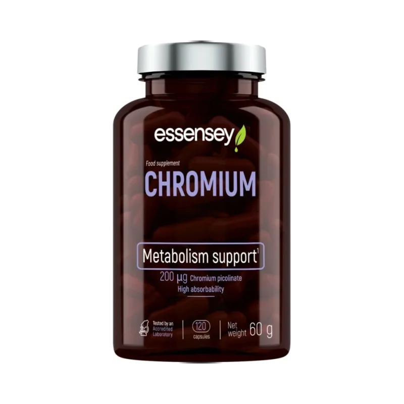 Chromium 200 mcg / 120 капсули, 120 дози - Essensey