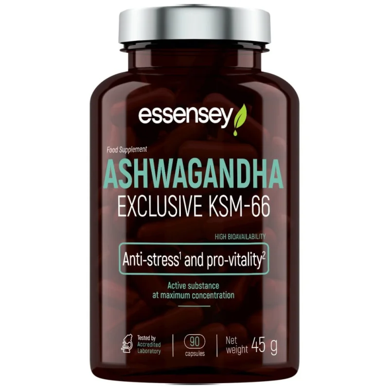Ashwagandha KSM-66 200 mg / 90 капсули, 90 дози
