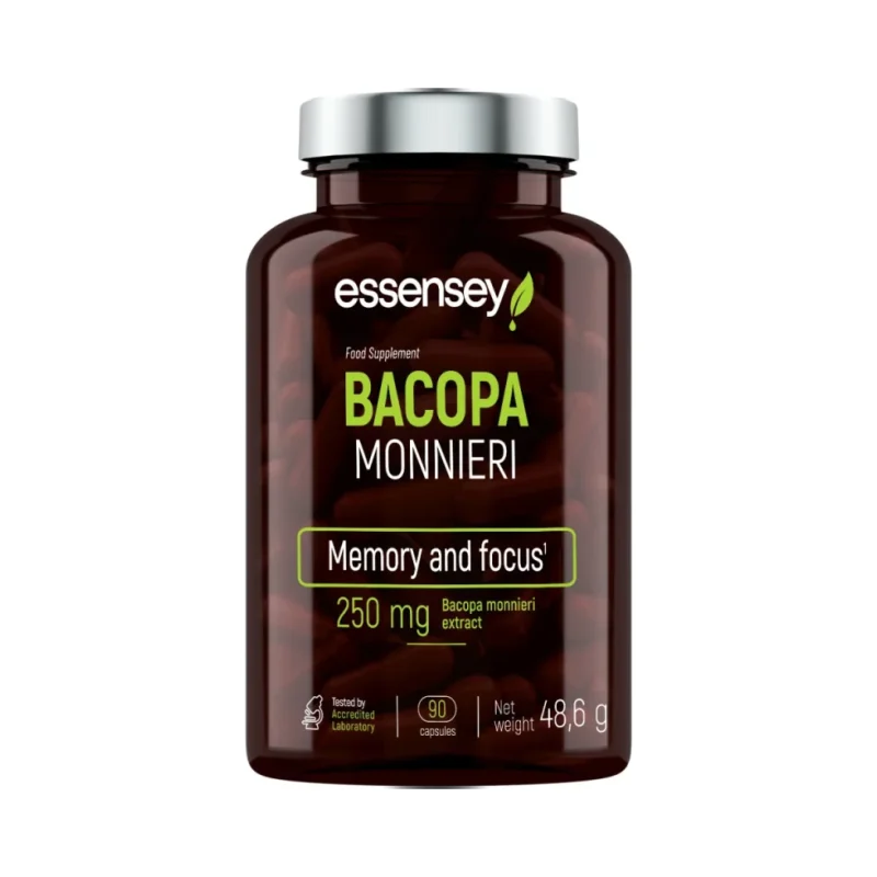 Bacopa Monnieri 250 mg / 90 капсули, 90 дози - Essensey