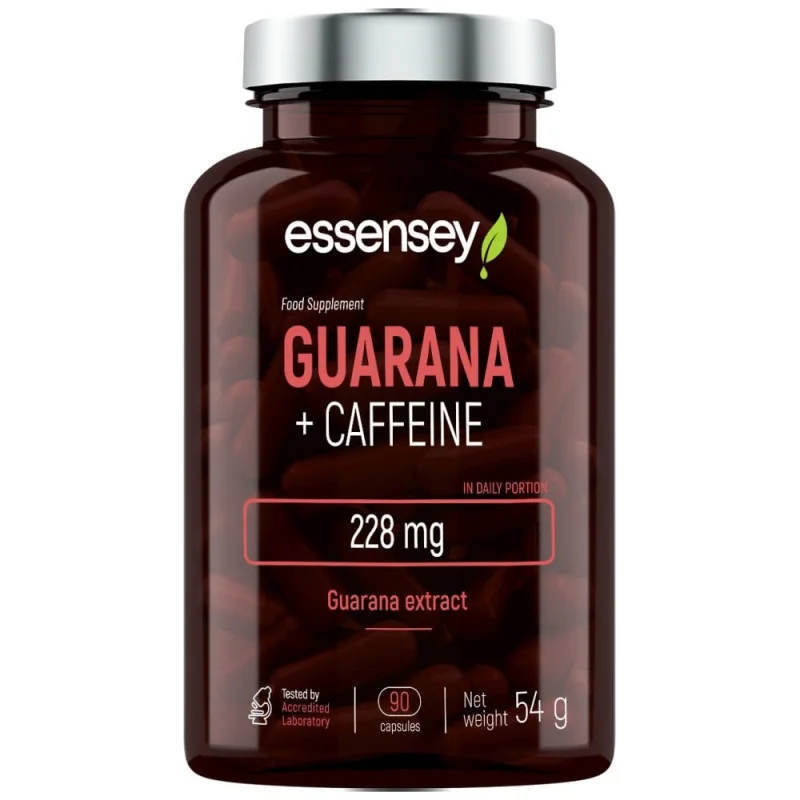 Guarana + Caffeine / 90 капсули, 90 дози