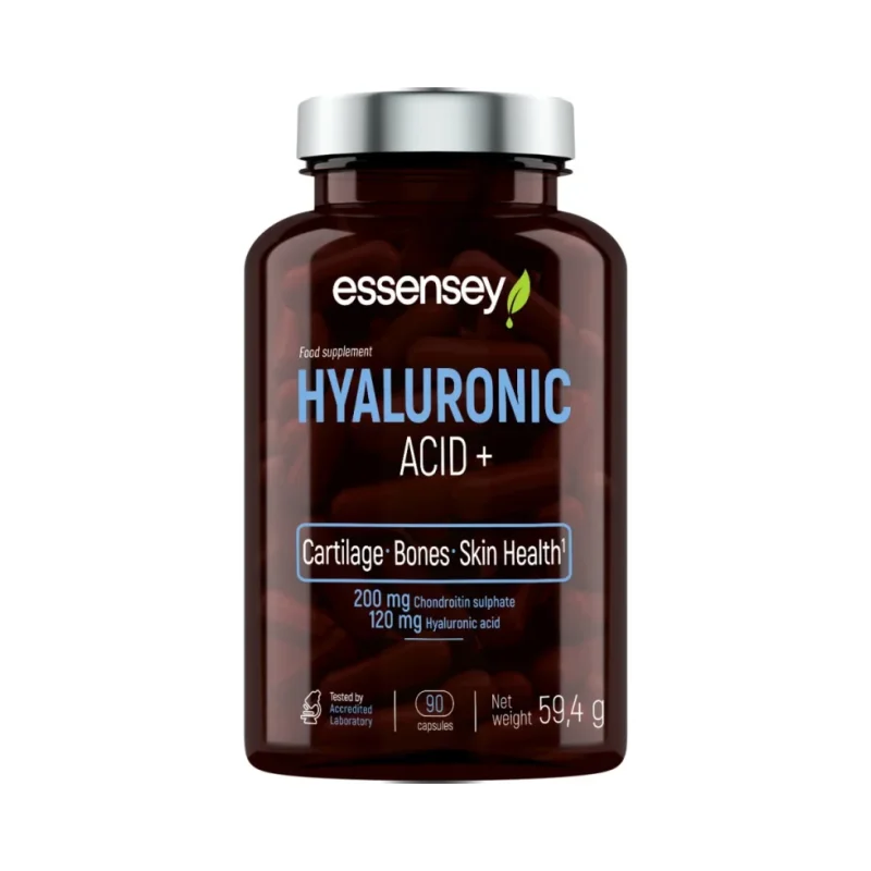 Hyaluronic Acid+ 120 mg / 90 капсули, 90 дози - Essensey