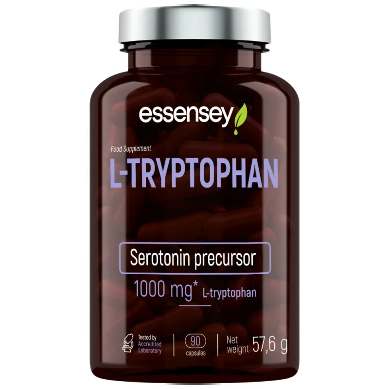 L-Tryptophan 500 mg / 90 капсули, 45 дози