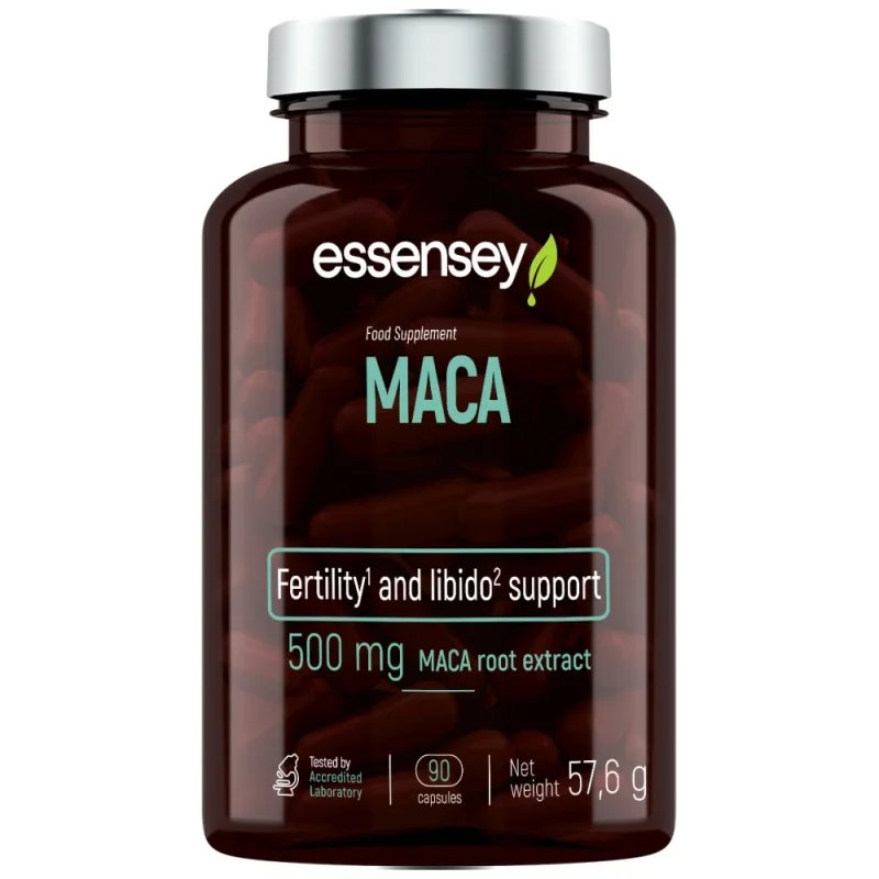Maca 500 mg / 90 капсули, 90 дози