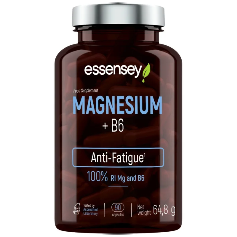 Magnesium 187.5 mg + B6 / 90 капсули, 45 дози
