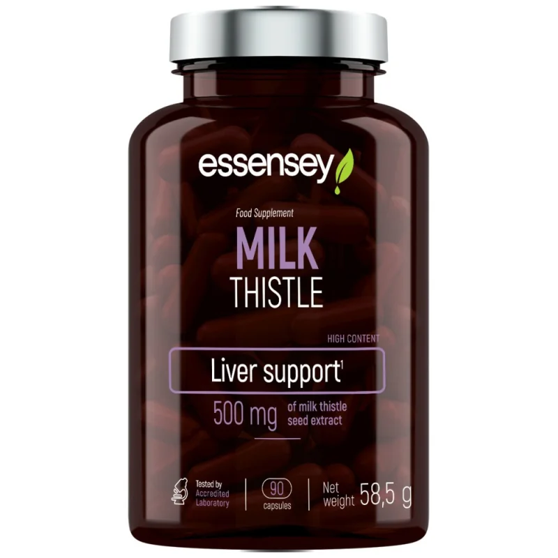Milk Thistle 500 mg / 90 капсули, 90 дози