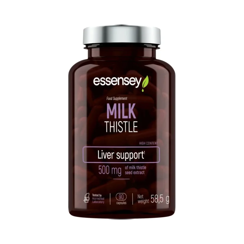 Milk Thistle 500 mg / 90 капсули, 90 дози - Essensey