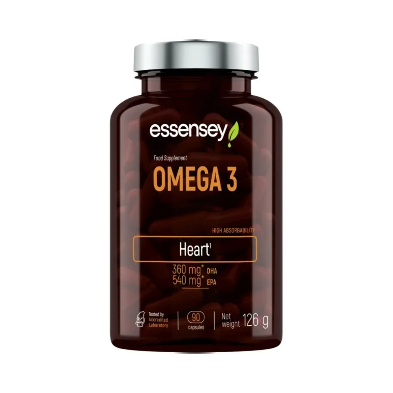 Omega 3 / 90 Гел капсули, 30 дози - Essensey