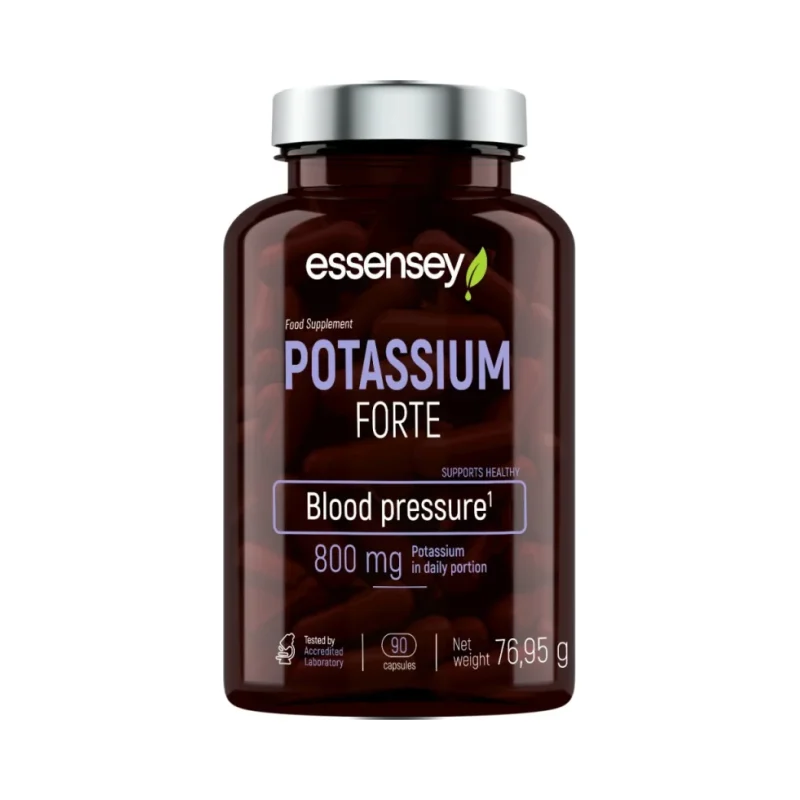 Potassium Forte 400 mg / 90 капсули, 45 дози - Essensey