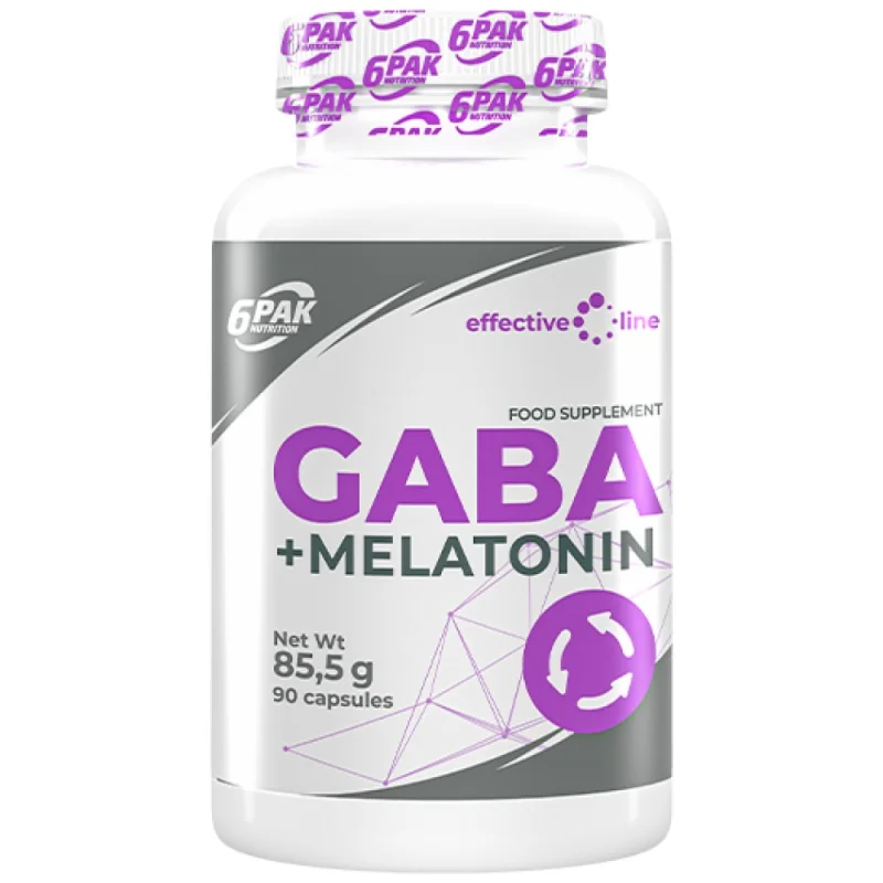 GABA + Melatonin / 90 капсули, 90 дози