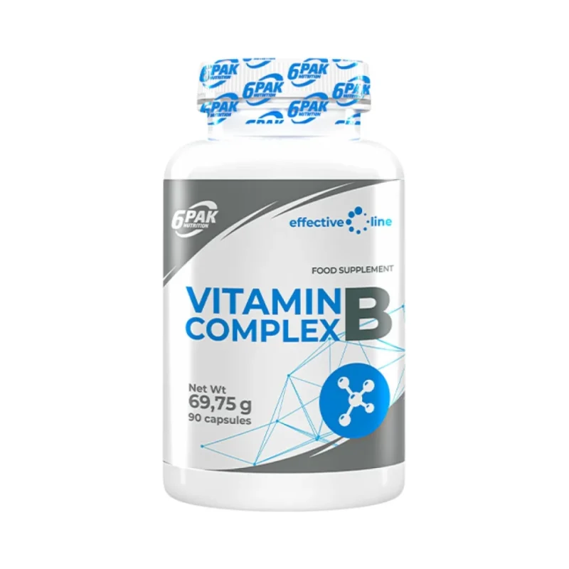 Vitamin B Complex / 90 капсули, 90 дози - 6PAK Nutrition