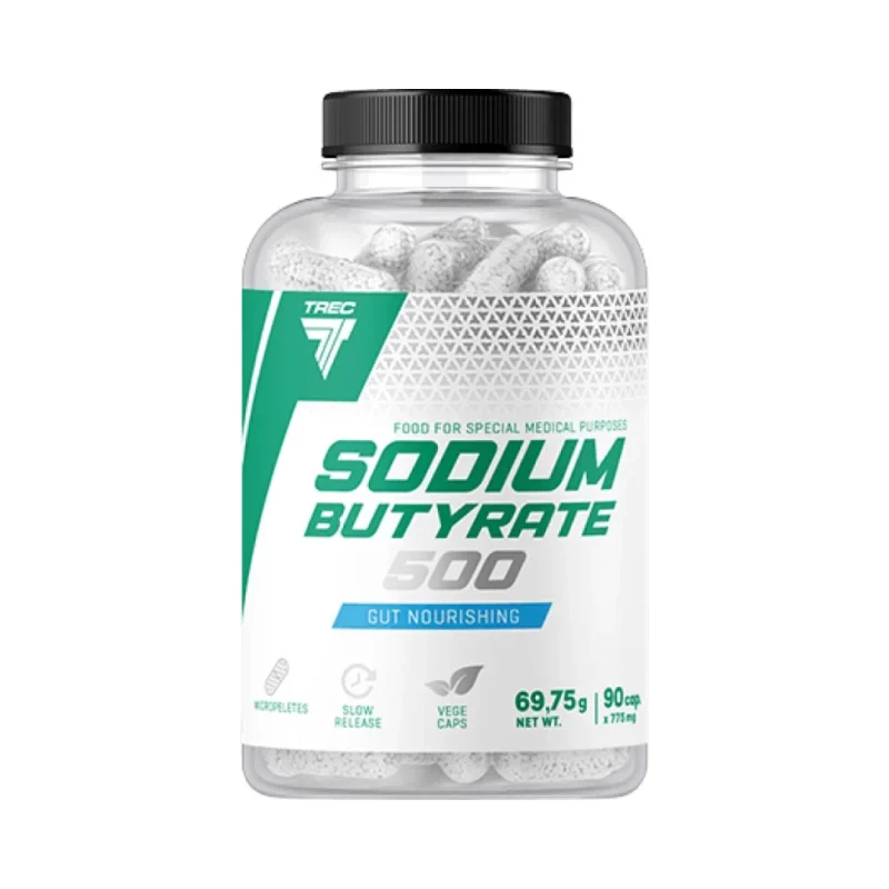 Sodium Butyrate 500 mg (90 дози) / 90 капсули - Trec Nutrition