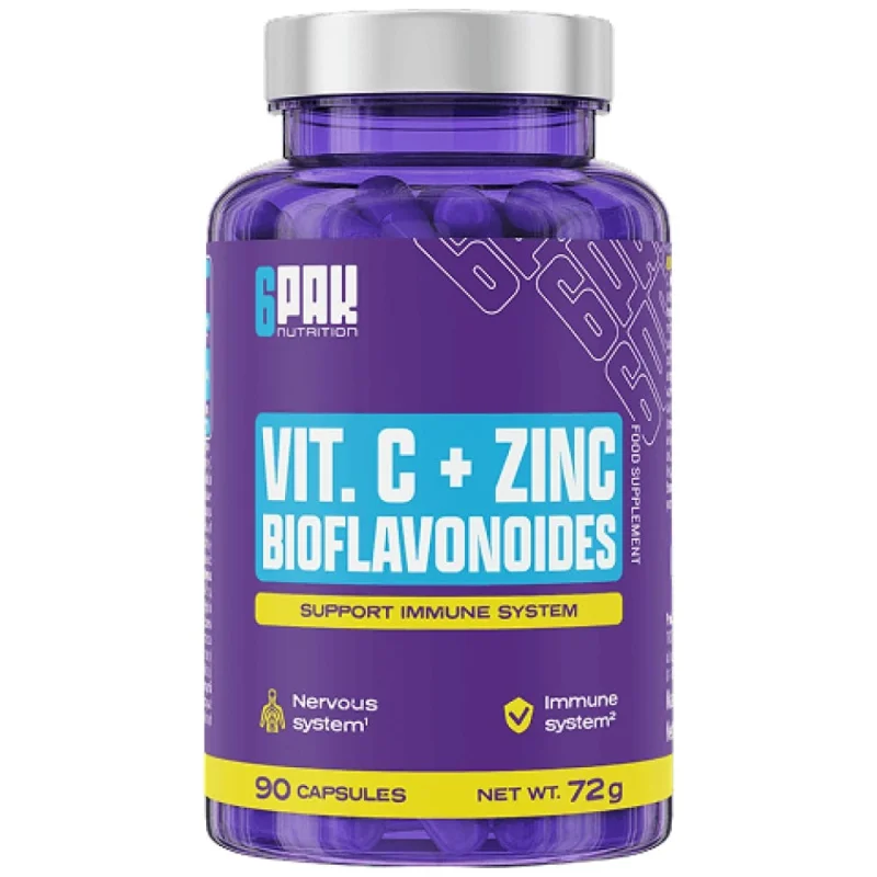 Vitamin C + Zinc & Bioflavonoids (90 дози) / 90 капсули