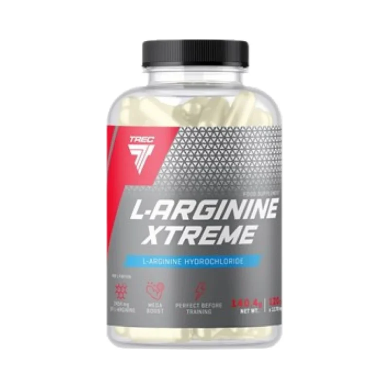L-Arginine Xtreme 1220 mg (60 дози) / 120 капсули - Trec Nutrition