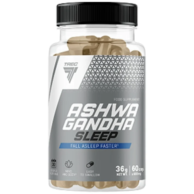 Ashwagandha Sleep | with Melatonin, GABA & L-Tryptophan (30 дози) / 60 капсули