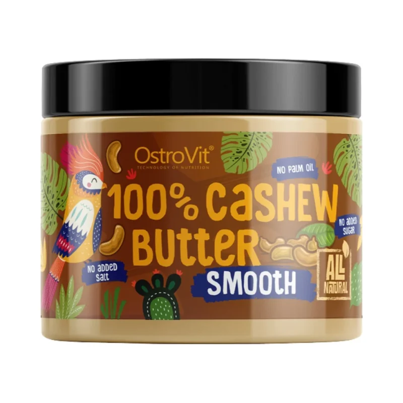 100% Cashew Butter Smooth / 500 грама - OstroVit
