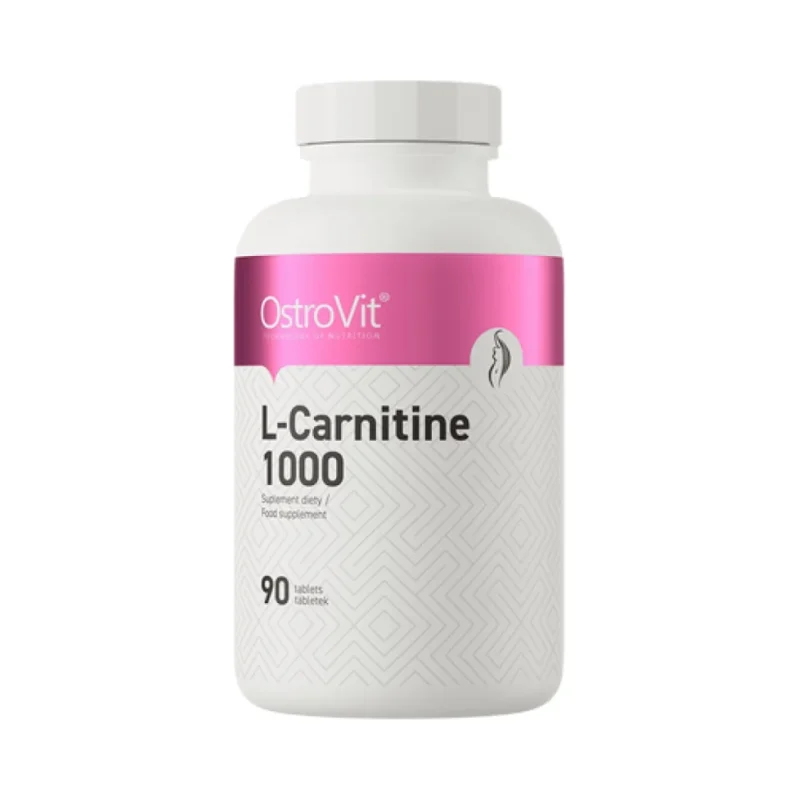 L-Carnitine 1000 / 90 Таблетки, 90 дози - OstroVit