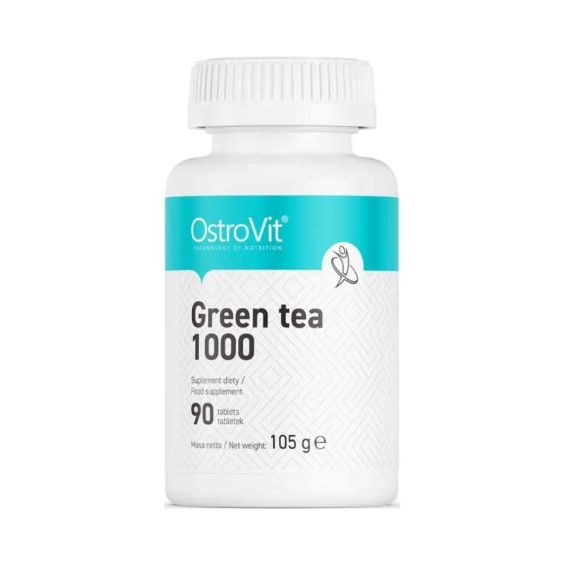 Green Tea 1000 / 90 Таблетки, 90 дози - OstroVit