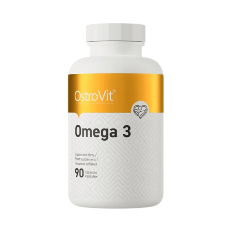 Omega 3 1000 mg / 90 Гел капсули, 90 дози - OstroVit