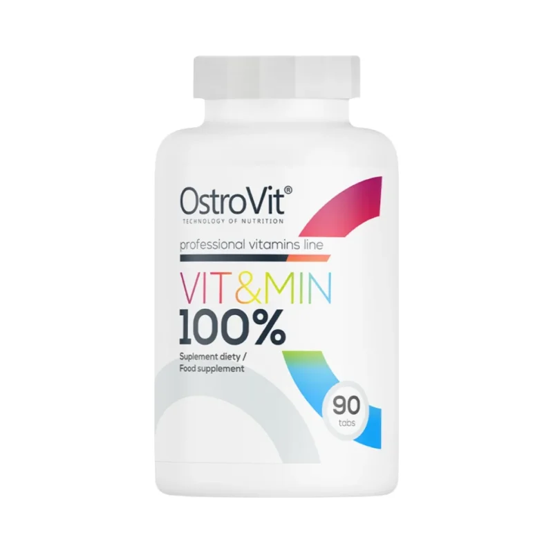 100% Vit&Min / 90 Таблетки, 45 дози - OstroVit