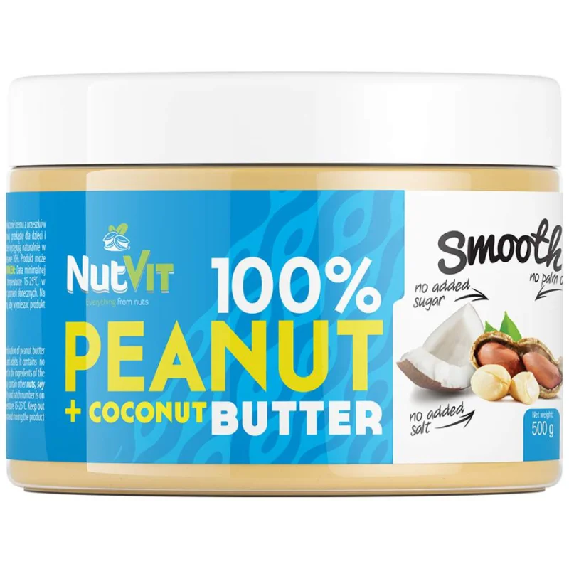 Peanut Butter + Coconut Butter / 500 грама, 50 дози