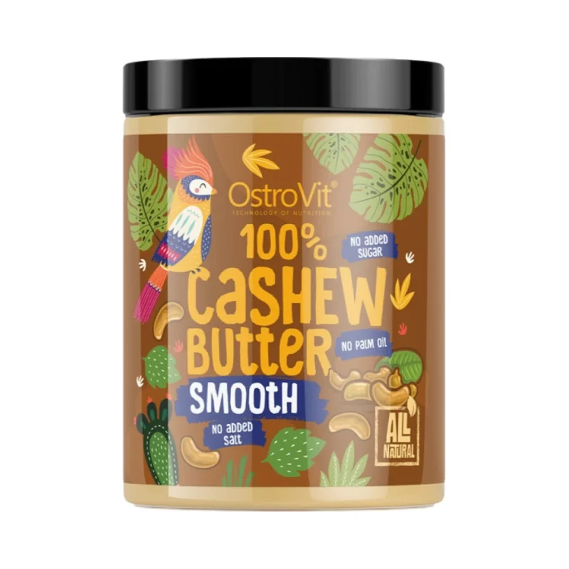 100% Cashew Butter Smooth / 1000 грама - OstroVit