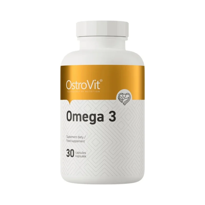 Omega 3 1000 mg / 30 Гел капсули, 30 дози - OstroVit