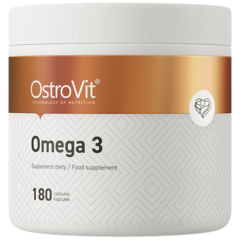 Omega 3 1000 mg / 180 Гел капсули, 180 дози