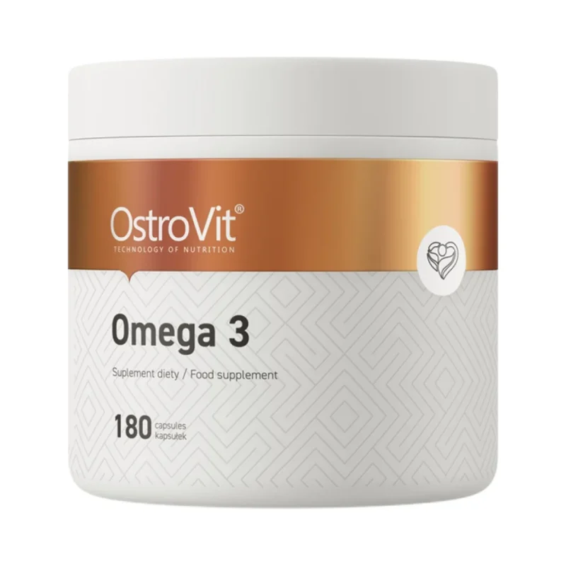 Omega 3 1000 mg / 180 Гел капсули, 180 дози - OstroVit