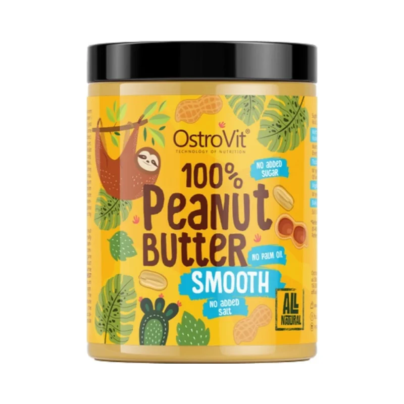 100% Peanut Butter Smooth / 1000 грама - OstroVit