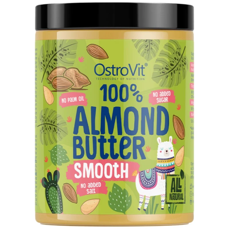 100% Almond Butter Smooth / 1000 грама