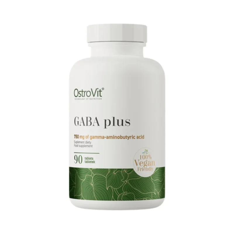 GABA 750 mg Plus / 90 Таблетки / 120 капсули - OstroVit