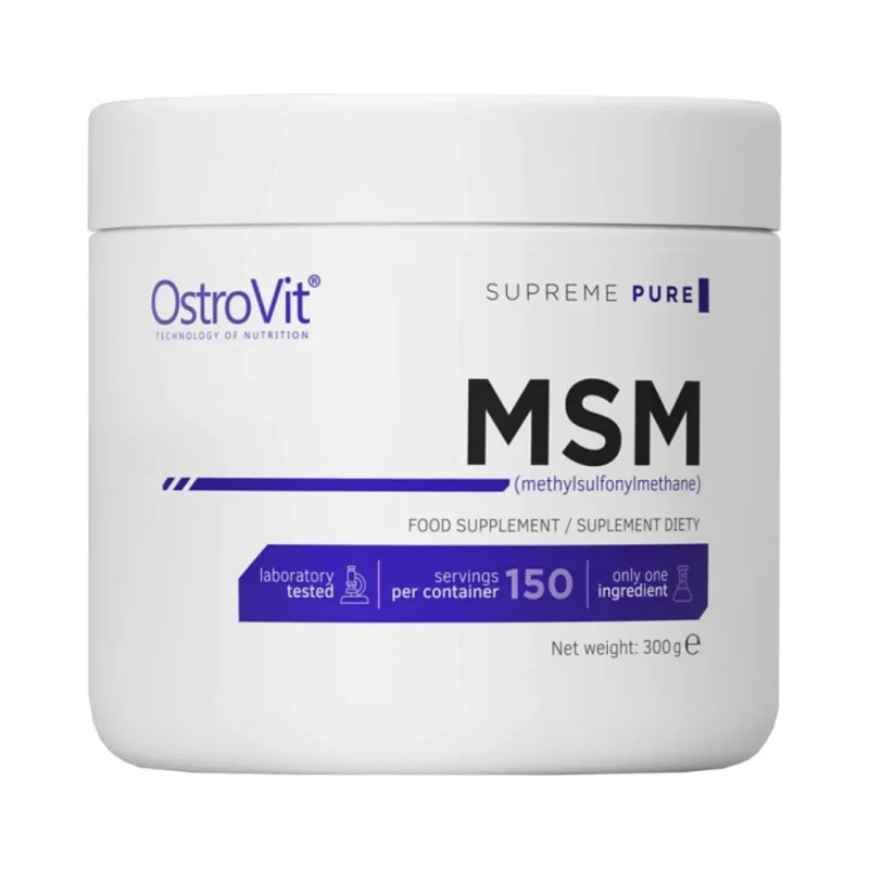 MSM Powder / 300 грама, 150 дози - OstroVit