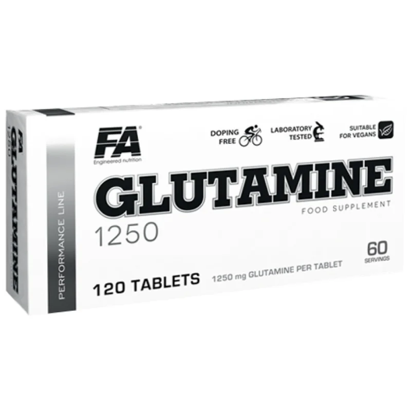 Glutamine 1250 (60 дози) / 120 Таблетки