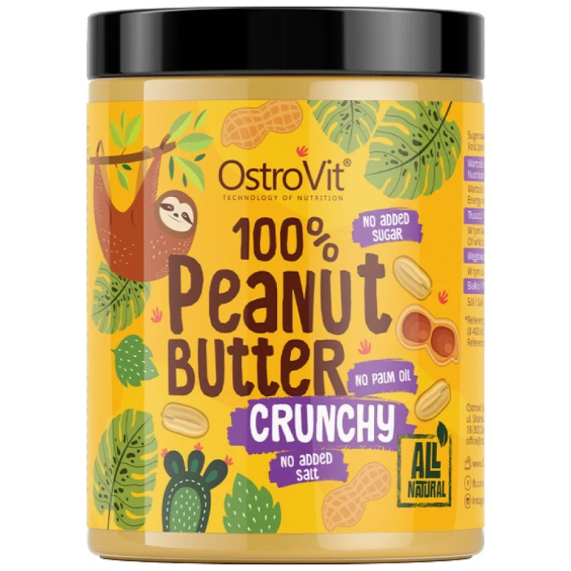 100% Peanut Butter Crunchy / 1000 грама