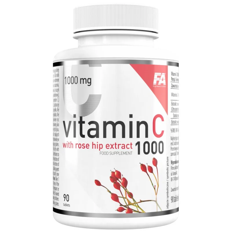 Vitamin C 1000 / with Rose Hips and Bitter Orange (90 дози) / 90 Таблетки