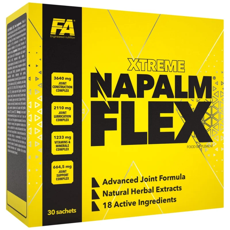 Xtreme Napalm Flex | Advanced Joint Formula (30 дози) / 30 Пакета